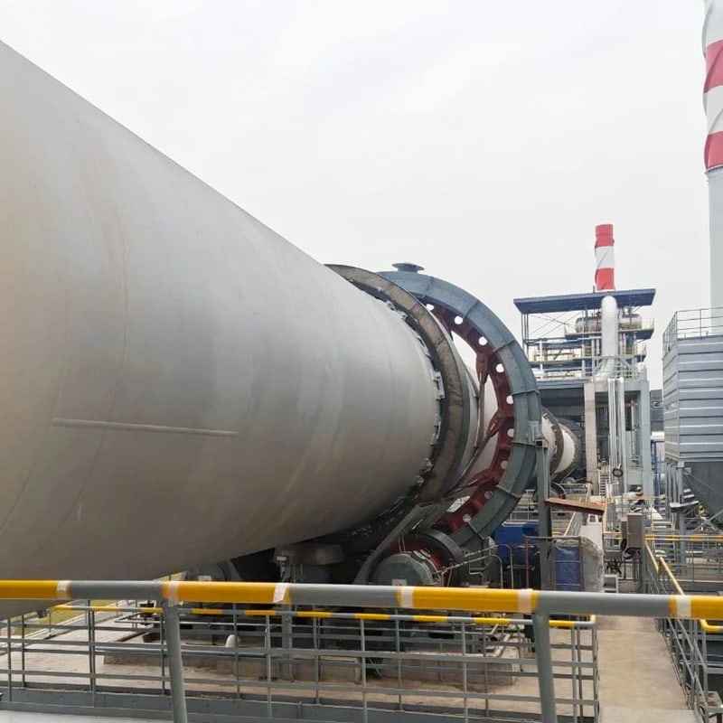 Lithiumkarbonátová rotační pec